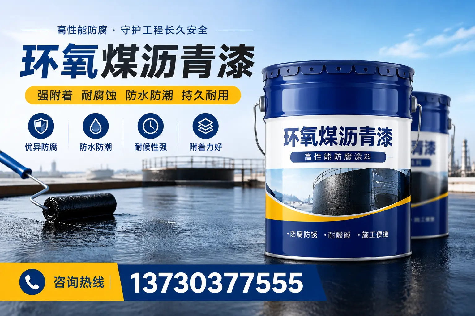 如何判断环氧煤沥青漆的质量?铁力消费者指南